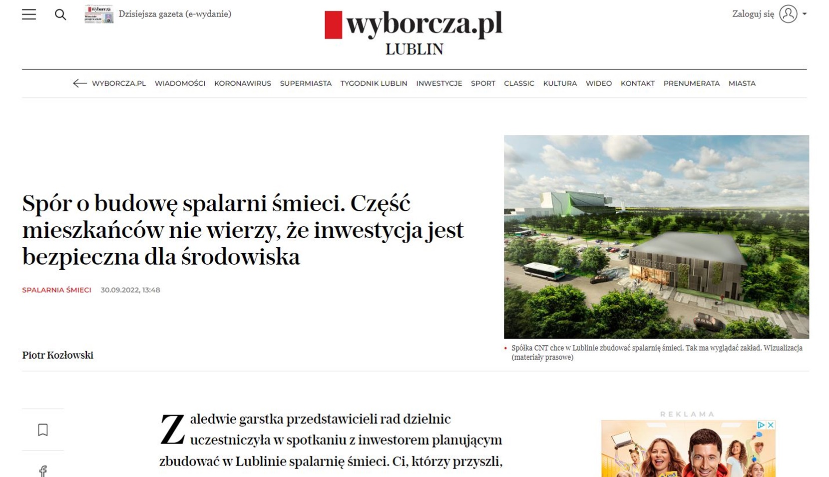 eko elektrociepłowania zadebie gazeta - Lublin Odzyskuje Energię